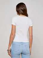 Brynlee Scoopneck Tee