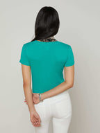 Becca Cotton V-Neck Tee